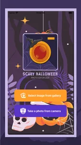 Scary Halloween Photo Editor screenshot 0