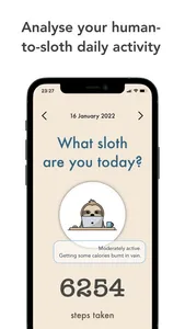 Sloth Rate: Activity Tracker screenshot 1