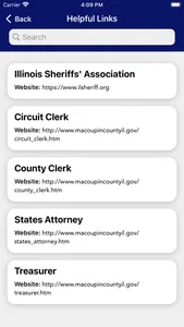 Macoupin County Sheriff IL screenshot 1