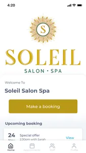 Soleil Salon Spa screenshot 0