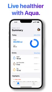 Aqua - Smart Water Tracker screenshot 0