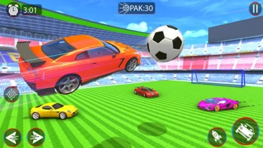 Rocket Car Soccer League Mania screenshot 0