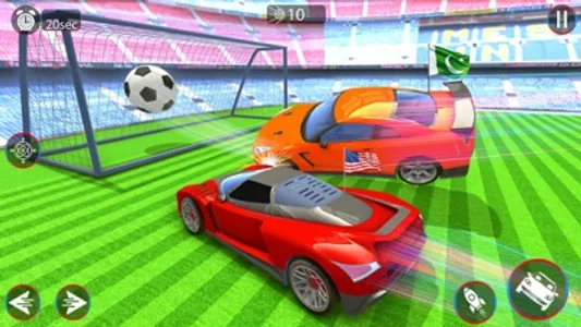 Rocket Car Soccer League Mania screenshot 4