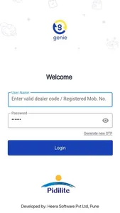 Pidilite Genie - Dealer App screenshot 1