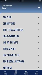 The Washington Athletic Club screenshot 1