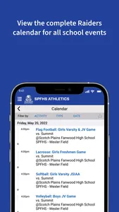 SPFHS Athletics screenshot 3