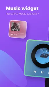 MD Vinyl - Music Widget screenshot 0