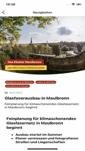 Stadt Maulbronn screenshot 5