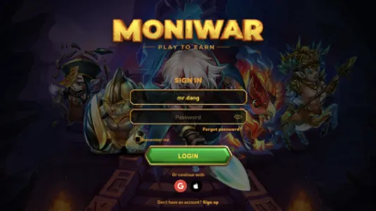 Moniwar - Play to Earn | MOWA screenshot 1