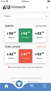 Livestock Analytics - Precios screenshot 4