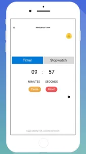 Meditation Timer App screenshot 2