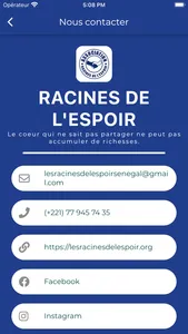 Racines de l'espoir screenshot 2