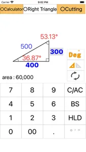 CalcTri V1 screenshot 2