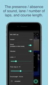 Mini4WD-LapTimer screenshot 0