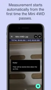 Mini4WD-LapTimer screenshot 4