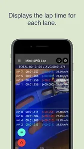 Mini4WD-LapTimer screenshot 6