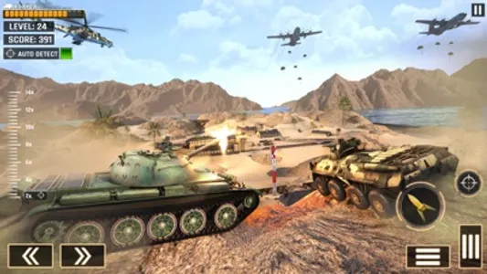 Tank Games 3D : Army War Games screenshot 1