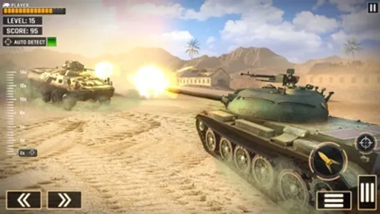 Tank Games 3D : Army War Games screenshot 2