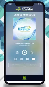Verdes Florestas FM 95,7 screenshot 0