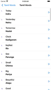 Learn Tamil through English screenshot 3