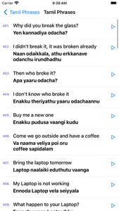 Learn Tamil through English screenshot 5