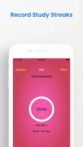 PomTracker - Pomodoro Timer screenshot 2