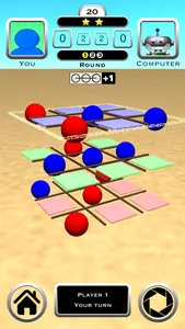 Tic Tac Toe 3D Board Game screenshot 2