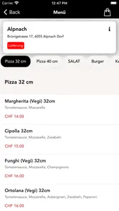 Alpnach Pizzeria screenshot 1