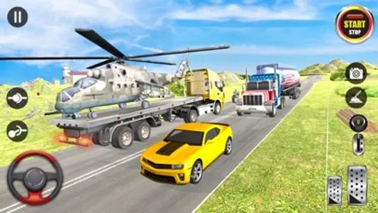 American Truck Driving Game screenshot 0