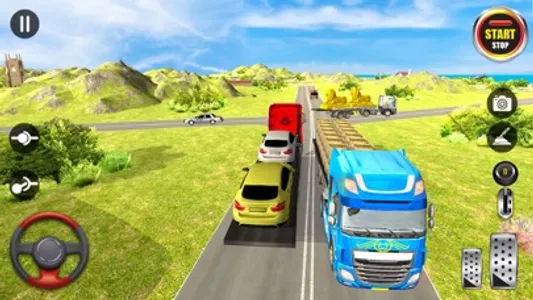 American Truck Driving Game screenshot 1