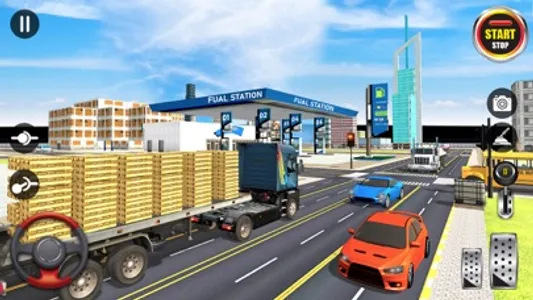 American Truck Driving Game screenshot 2