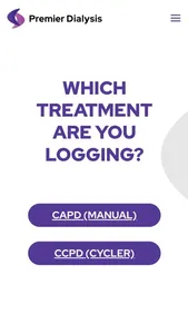Premier Home Dialysis Charting screenshot 0