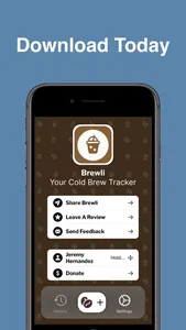 Brewli - Cold Brew Tracker screenshot 4