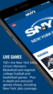 SNY: Stream Live NY Sports screenshot 0