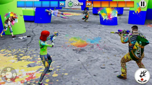 Paintball Shooting Battle 3D screenshot 4