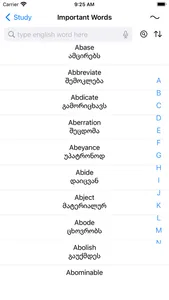 Smart Georgian Dictionary screenshot 3