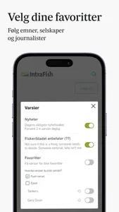 IntraFish Norge screenshot 4