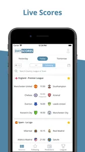 DayScores - Live Football App screenshot 0