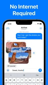 AirChat: Peer-to-Peer Chat screenshot 1