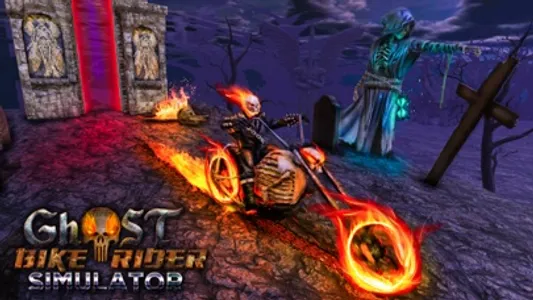 Ghost Bike Rider Simulator screenshot 4