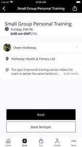 Holloway Health & Fitness screenshot 2