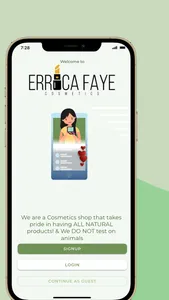 Errica Faye Cosmetics screenshot 0