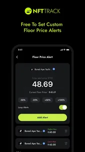 NFTTrack - new screen widgets screenshot 1