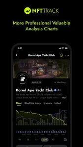 NFTTrack - new screen widgets screenshot 3