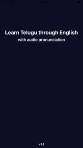 Learn Telugu through English screenshot 0