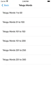 Learn Telugu through English screenshot 2