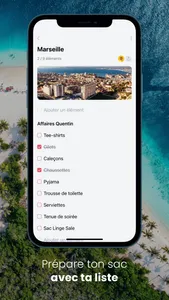 CheckPack - Listes de Bagages screenshot 0