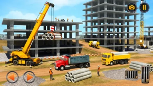 City Construction Excavator 3D screenshot 0