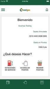 Exelgas App screenshot 2