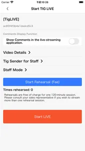 Tig LIVE Mixer screenshot 1